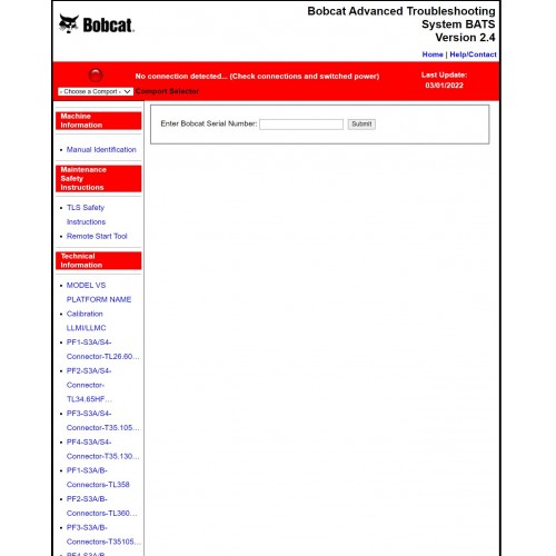 Bobcat BATS 2022 Bobcat Advance Troubleshooting System – Multi Language